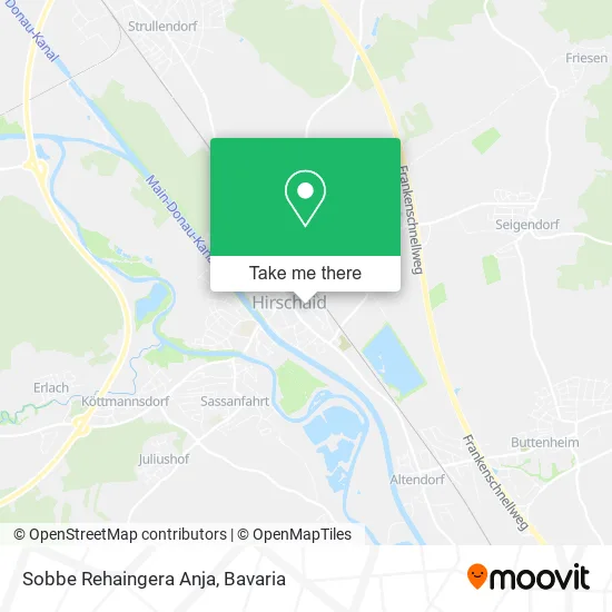 Карта Sobbe Rehaingera Anja