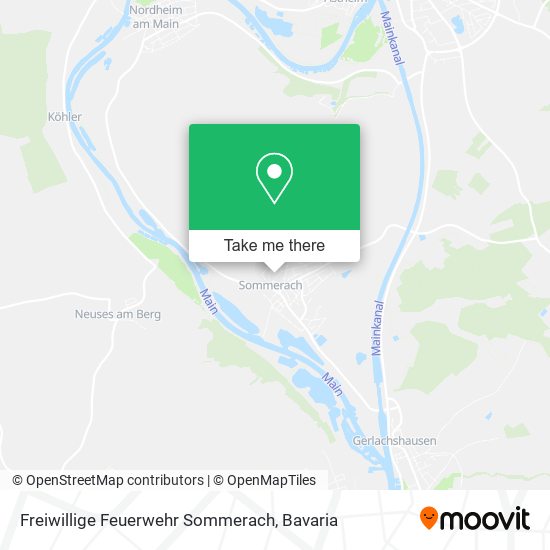 Freiwillige Feuerwehr Sommerach map