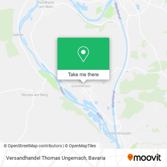 Versandhandel Thomas Ungemach map