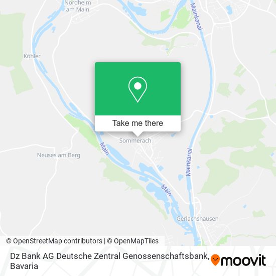 Dz Bank AG Deutsche Zentral Genossenschaftsbank map