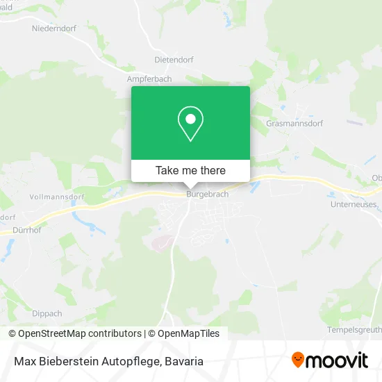 Max Bieberstein Autopflege map