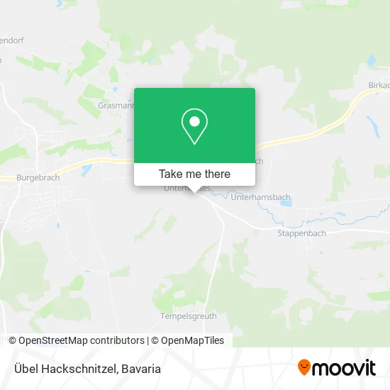 Карта Übel Hackschnitzel