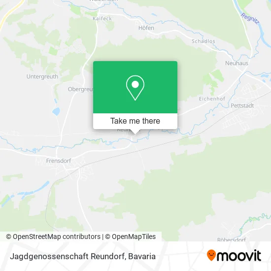 Карта Jagdgenossenschaft Reundorf