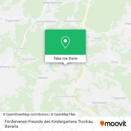 Förderverein Freunde des Kindergartens Trockau map