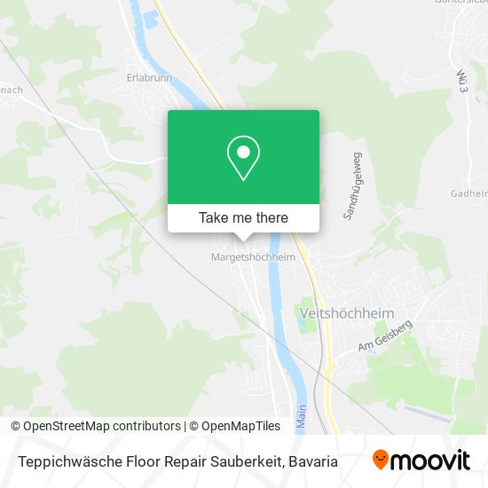 Teppichwäsche Floor Repair Sauberkeit map