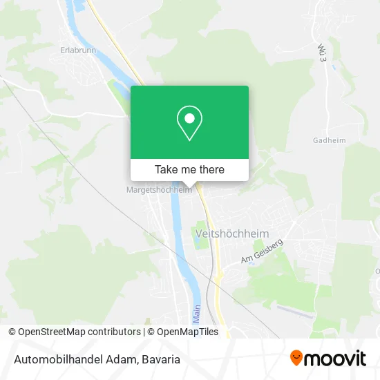 Карта Automobilhandel Adam