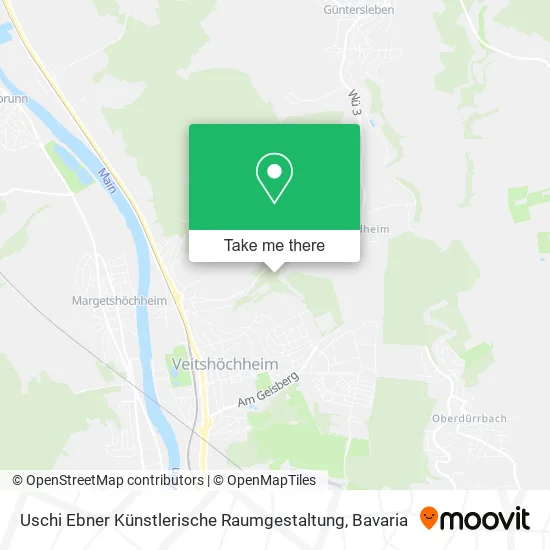 Карта Uschi Ebner Künstlerische Raumgestaltung