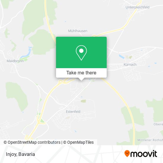 Injoy map