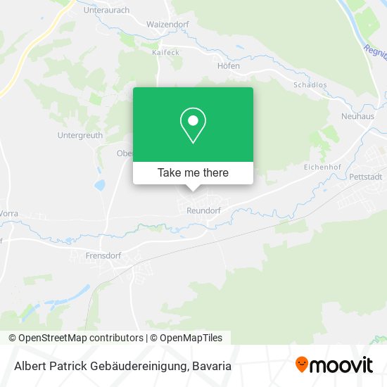 Albert Patrick Gebäudereinigung map