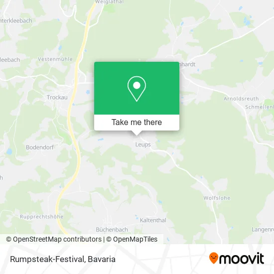 Rumpsteak-Festival map