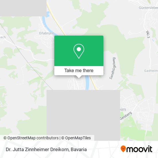 Dr. Jutta Zinnheimer Dreikorn map