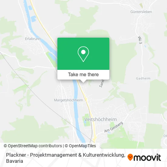 Карта Plackner - Projektmanagement & Kulturentwicklung
