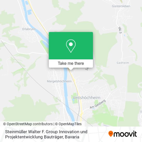 Steinmüller Walter F. Group Innovation und Projektentwicklung Bauträger map
