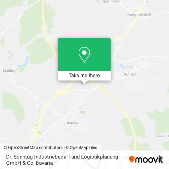 Карта Dr. Sonntag Industriebedarf und Logistikplanung GmbH & Co