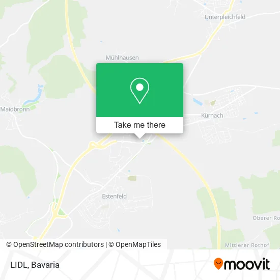 LIDL map