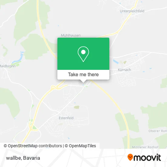 wallbe map