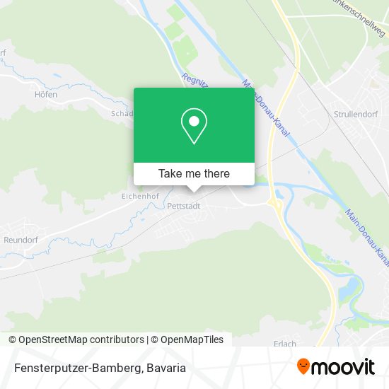 Fensterputzer-Bamberg map