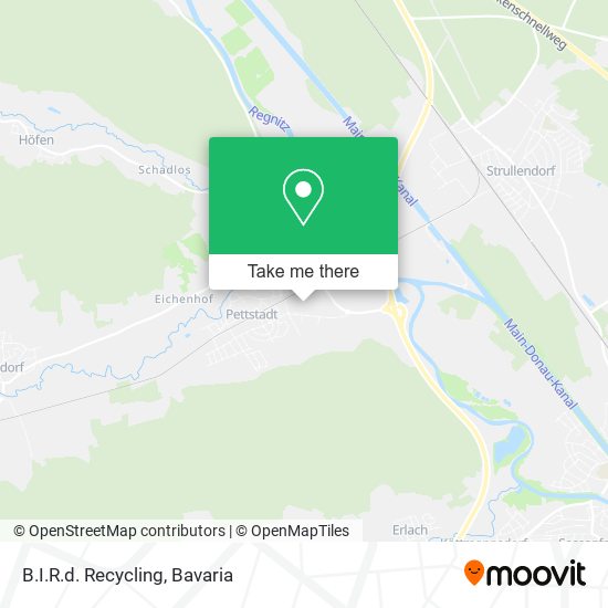 B.I.R.d. Recycling map