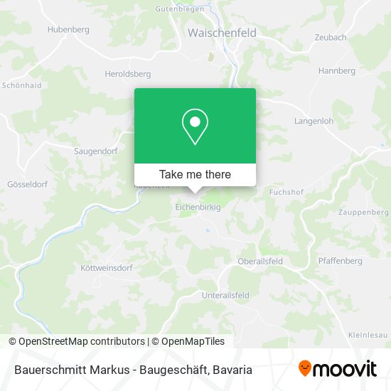 Bauerschmitt Markus - Baugeschäft map