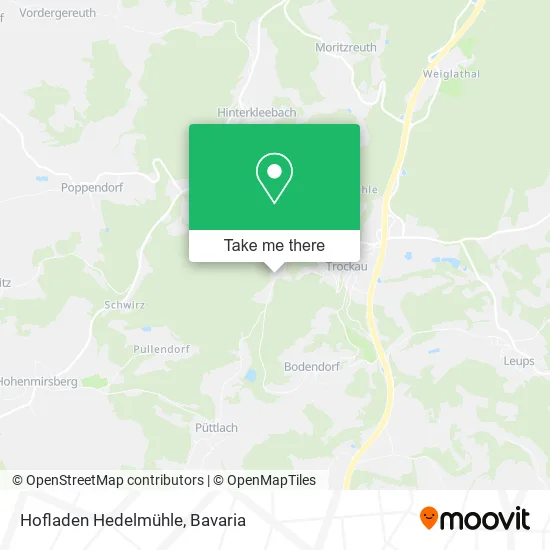 Карта Hofladen Hedelmühle