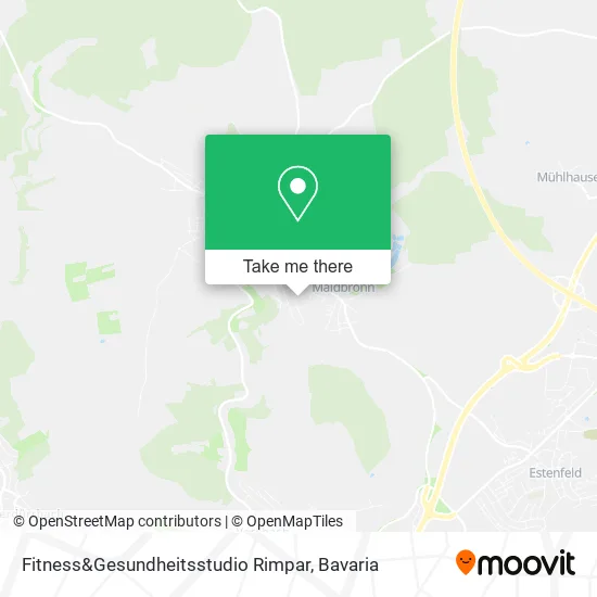 Карта Fitness&Gesundheitsstudio Rimpar