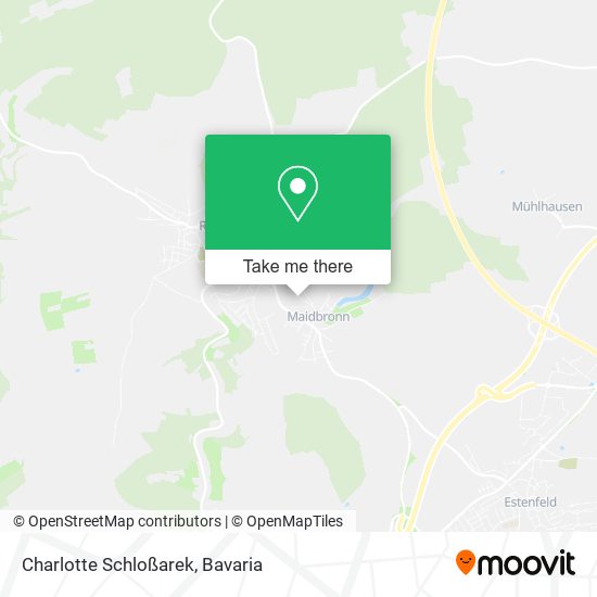 Charlotte Schloßarek map