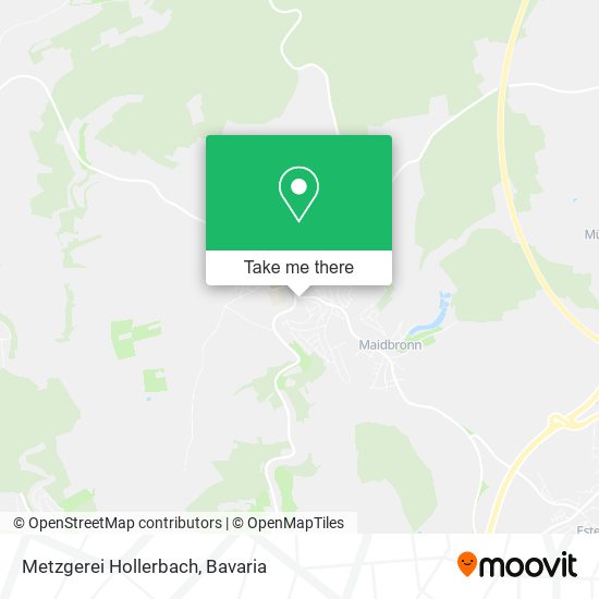 Metzgerei Hollerbach map