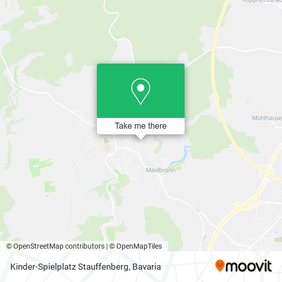 Kinder-Spielplatz Stauffenberg map