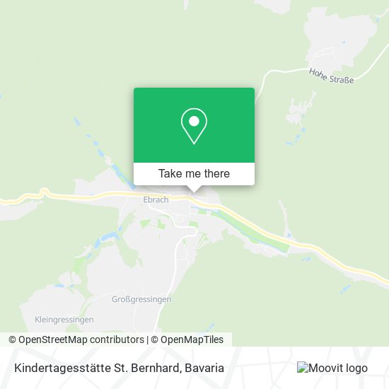 Kindertagesstätte St. Bernhard map