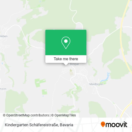 Kindergarten Schäfereistraße map