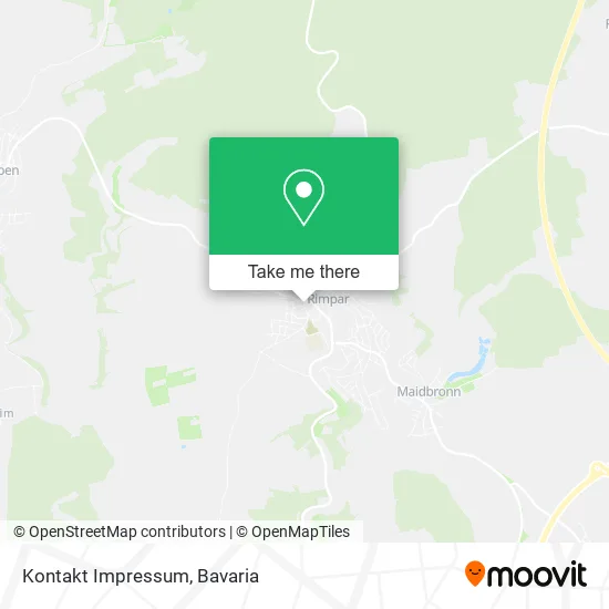 Карта Kontakt Impressum