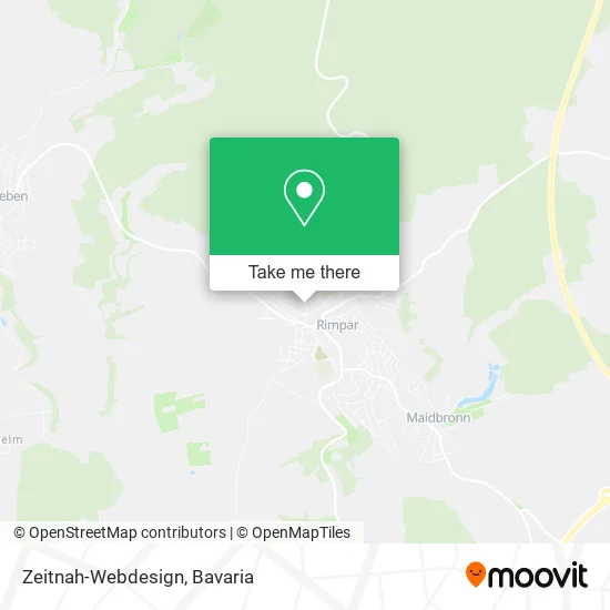 Карта Zeitnah-Webdesign
