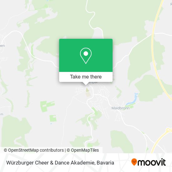 Würzburger Cheer & Dance Akademie map