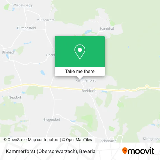 Карта Kammerforst (Oberschwarzach)