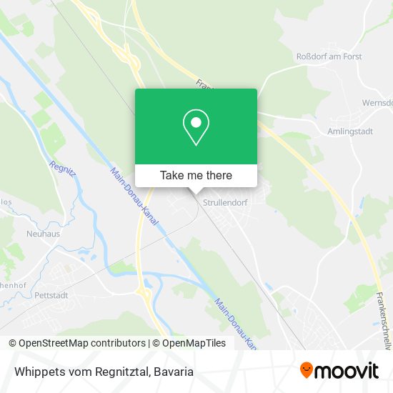 Whippets vom Regnitztal map