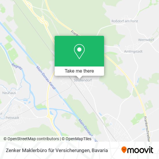 Zenker Maklerbüro für Versicherungen map