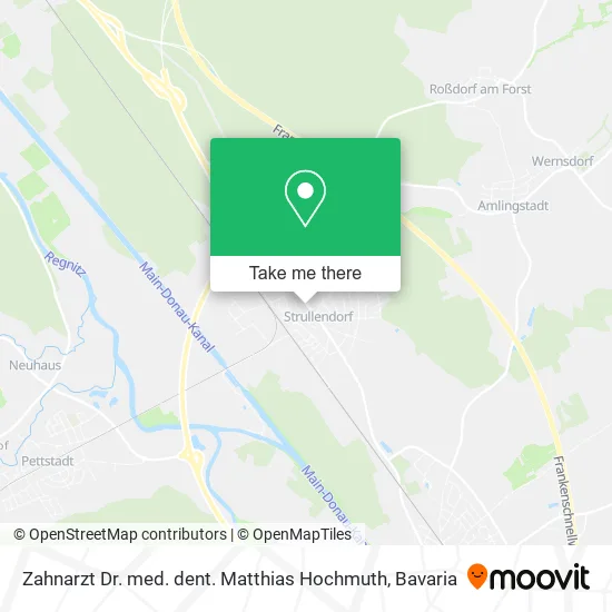 Карта Zahnarzt Dr. med. dent. Matthias Hochmuth