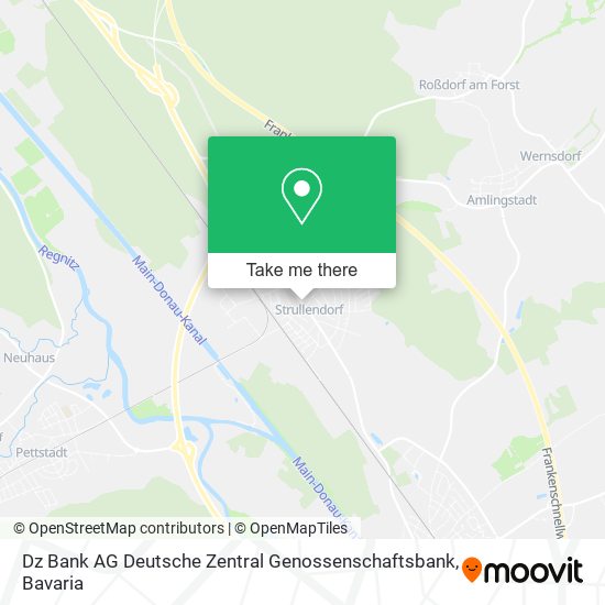 Dz Bank AG Deutsche Zentral Genossenschaftsbank map