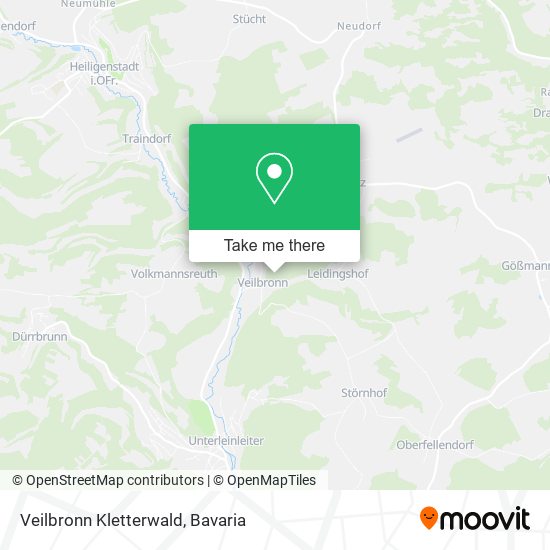 Veilbronn Kletterwald map