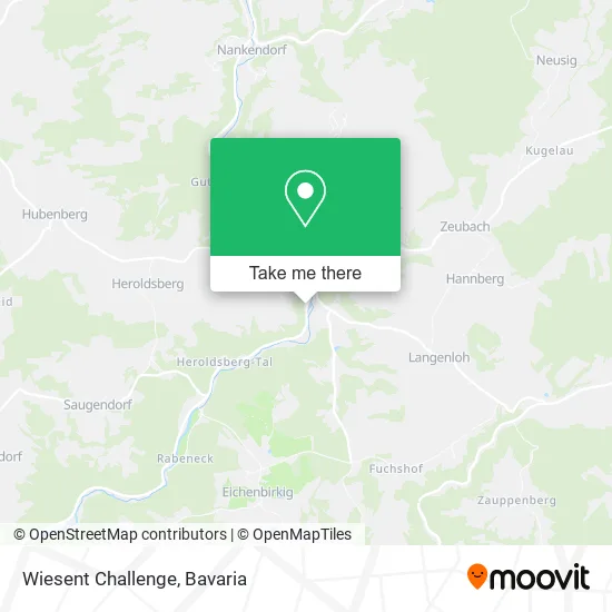 Карта Wiesent Challenge