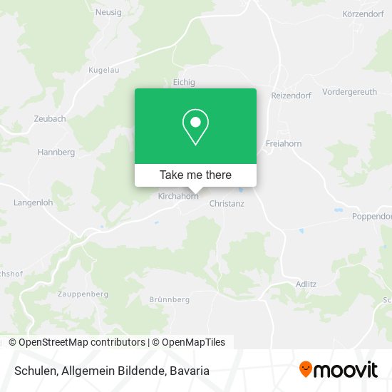 Schulen, Allgemein Bildende map