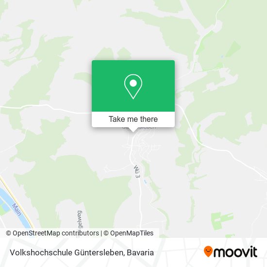 Volkshochschule Güntersleben map