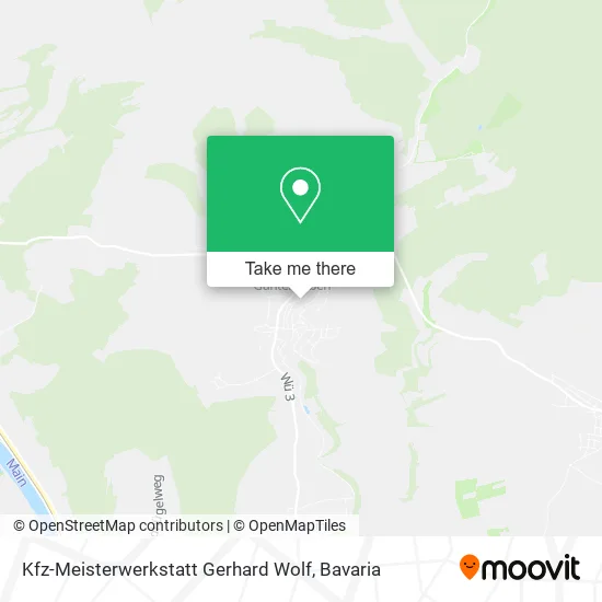 Карта Kfz-Meisterwerkstatt Gerhard Wolf