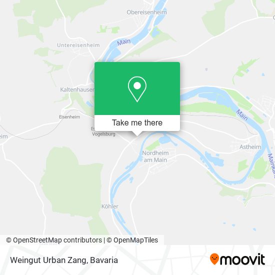 Карта Weingut Urban Zang