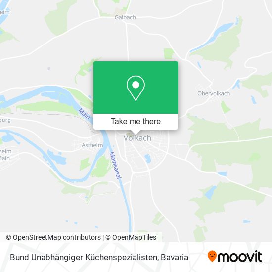 Bund Unabhängiger Küchenspezialisten map