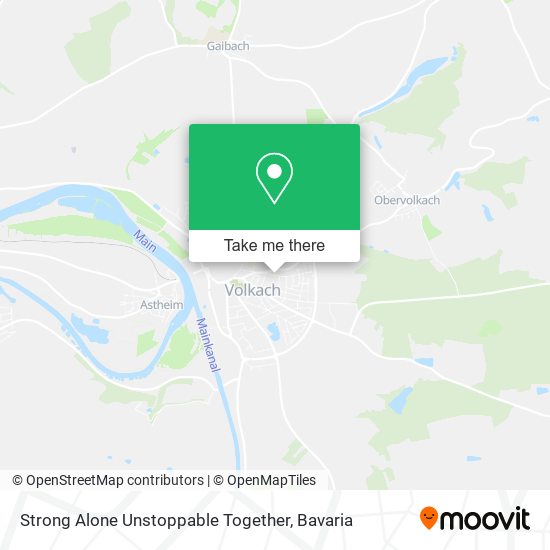 Strong Alone Unstoppable Together map