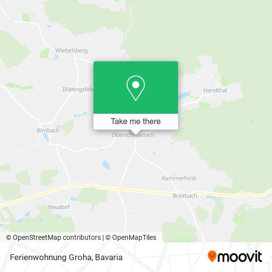 Ferienwohnung Groha map