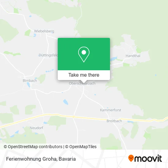 Карта Ferienwohnung Groha