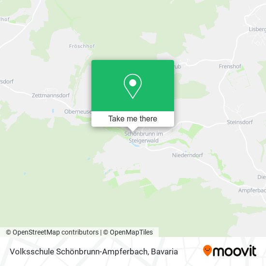 Volksschule Schönbrunn-Ampferbach map
