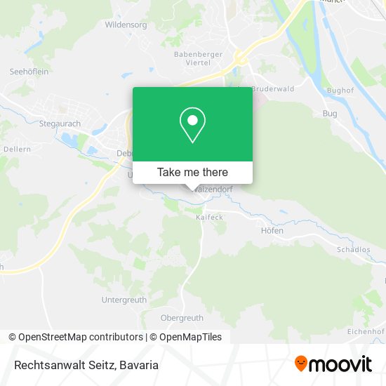 Карта Rechtsanwalt Seitz